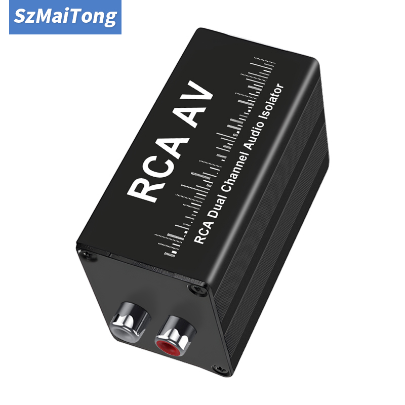 Audio Music In - Профессиональный аудиофильтр-глушитель помех, 2-канальный RCA-изолятор земляных