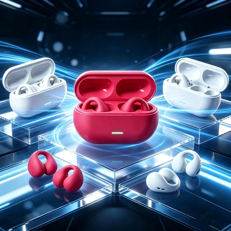 Contact Pickup Mic - Беспроводные наушники T75 Bluetooth 5.3 с