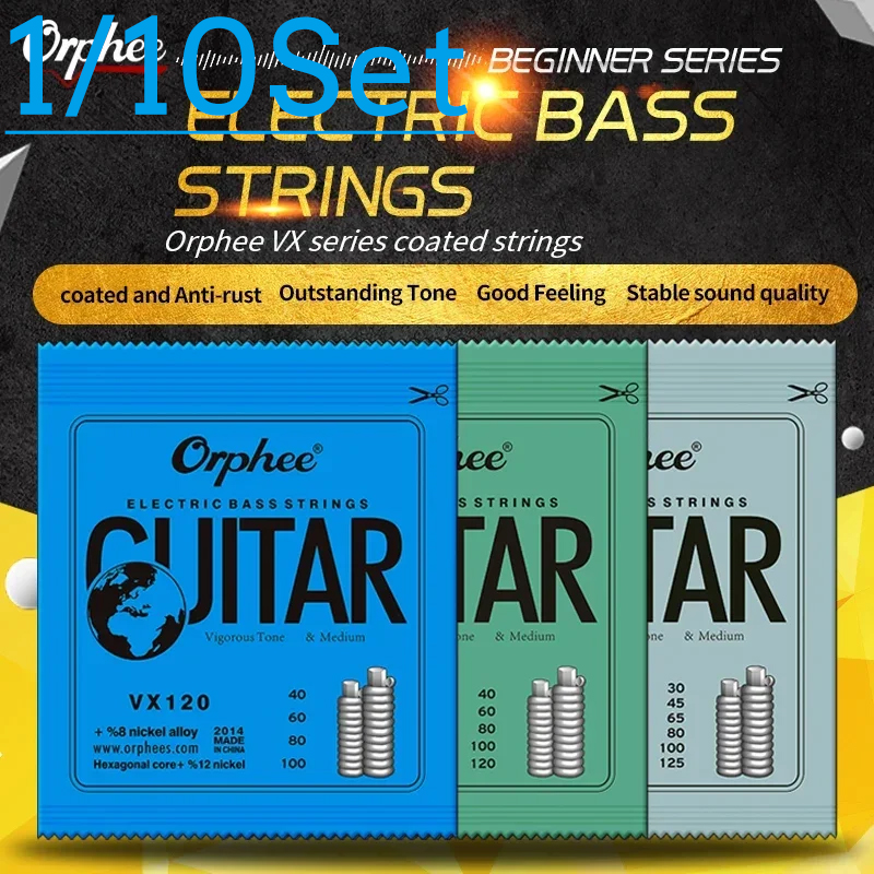 Bass Guitar Strings - Orphee 4/5/6 струны для электрической бас-гитары