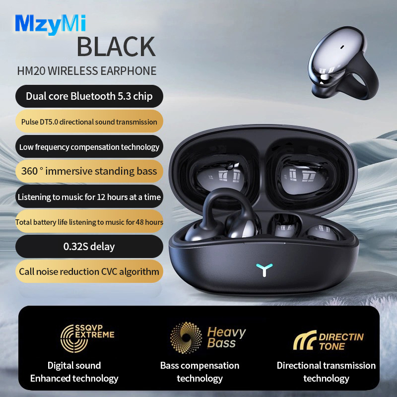 Contact Pickup Mic - MZYMI HM20 гарнитура с зажимом для