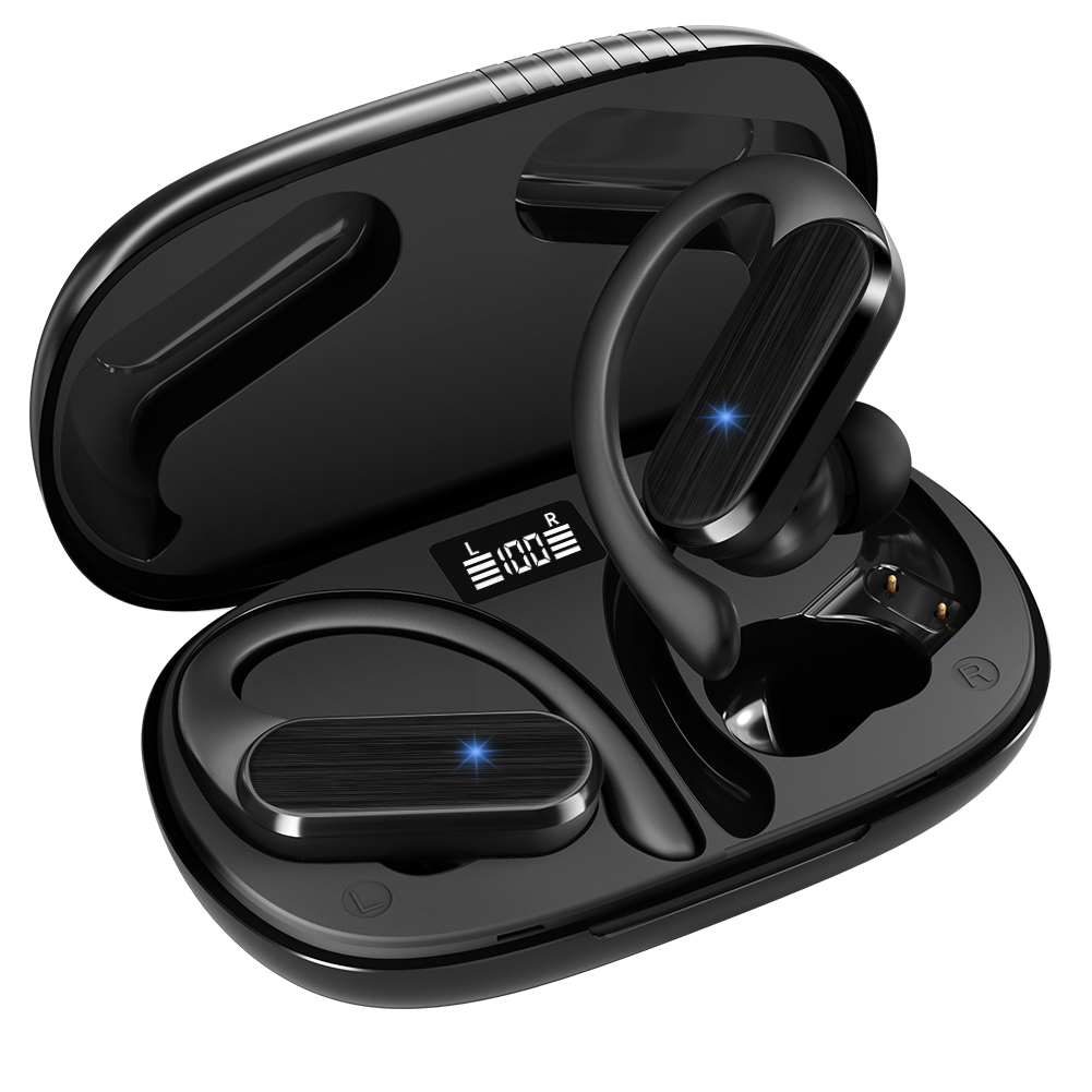 Contact Pickup Mic - Беспроводные Bluetooth-наушники с креплением на ухо,