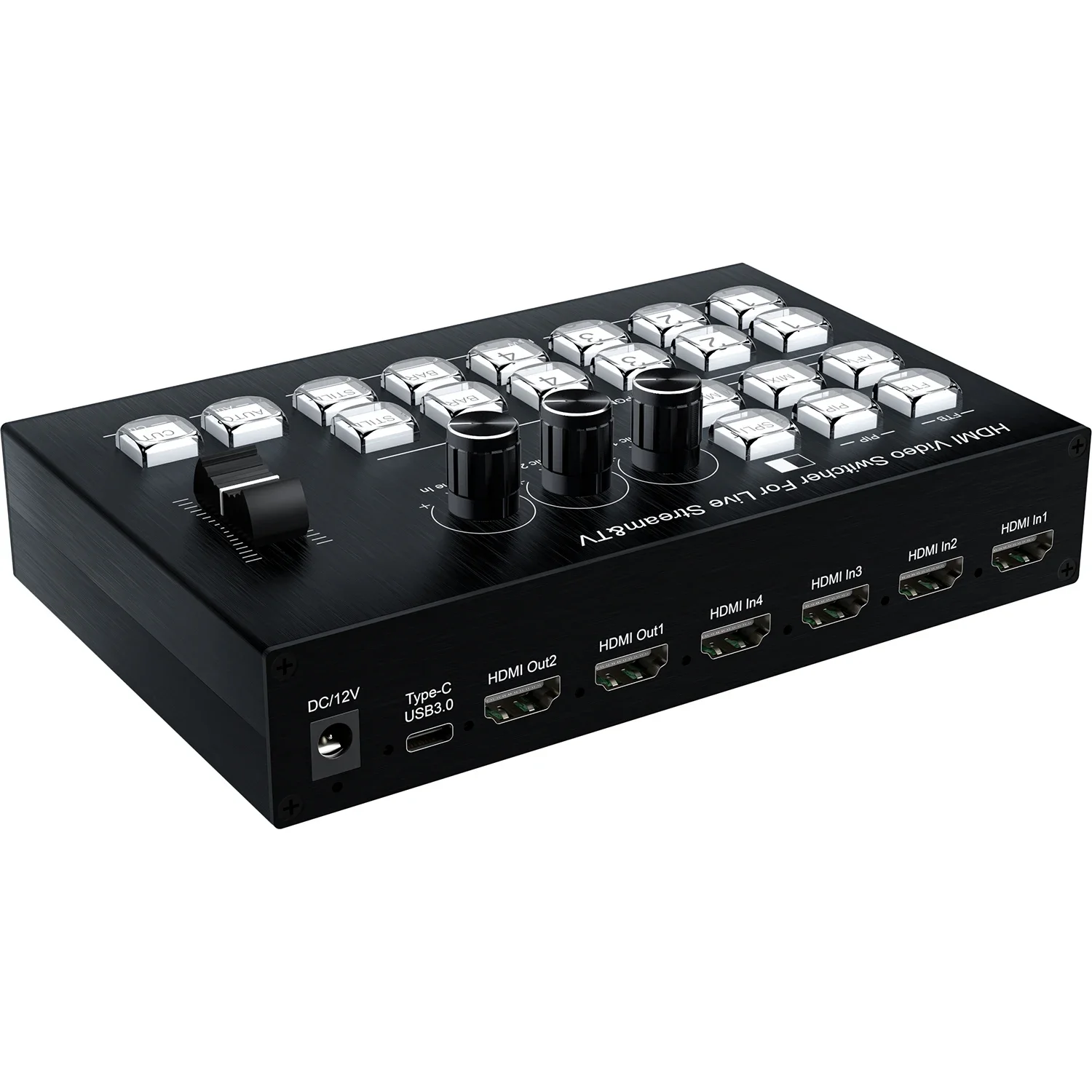 Видеомикшер-коммутатор HDMI 10 – обзор и цена Audio Mixer 4 Channel
