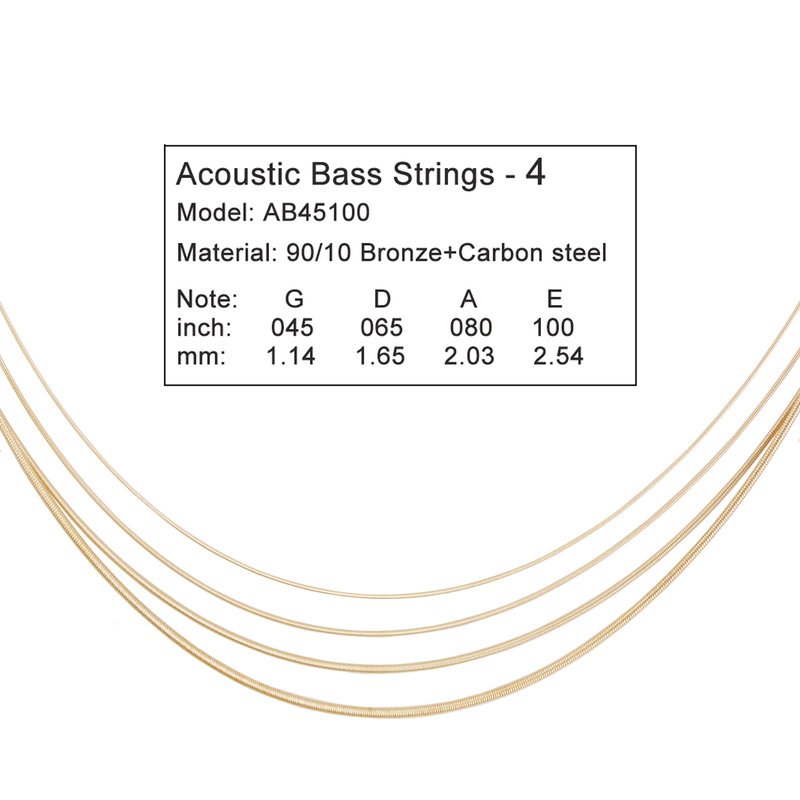 4 струны, акустические басы, а – обзор и цена Bass Guitar Strings