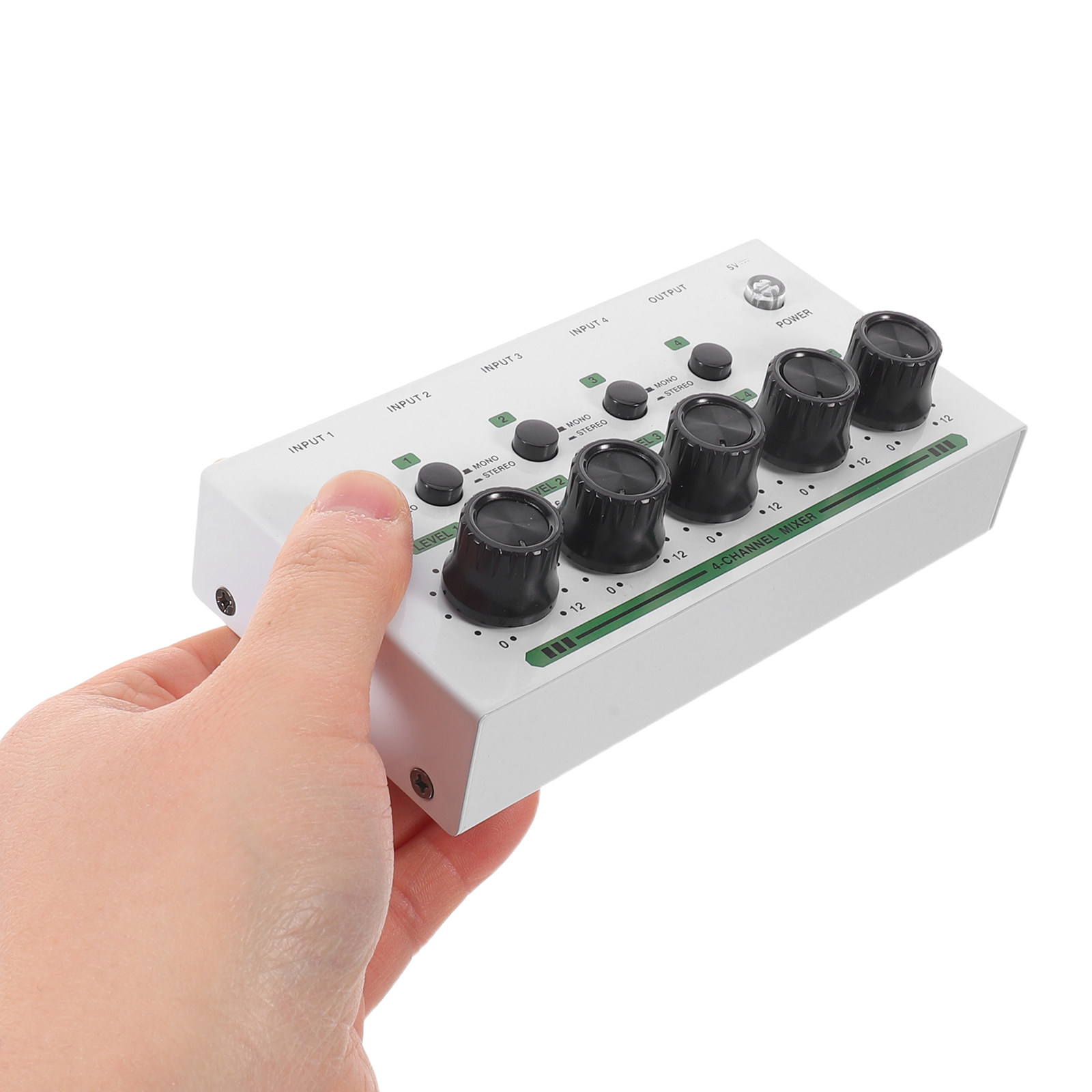 4-канальный компактный аудиоми – обзор и цена Audio Mixer 4 Channel