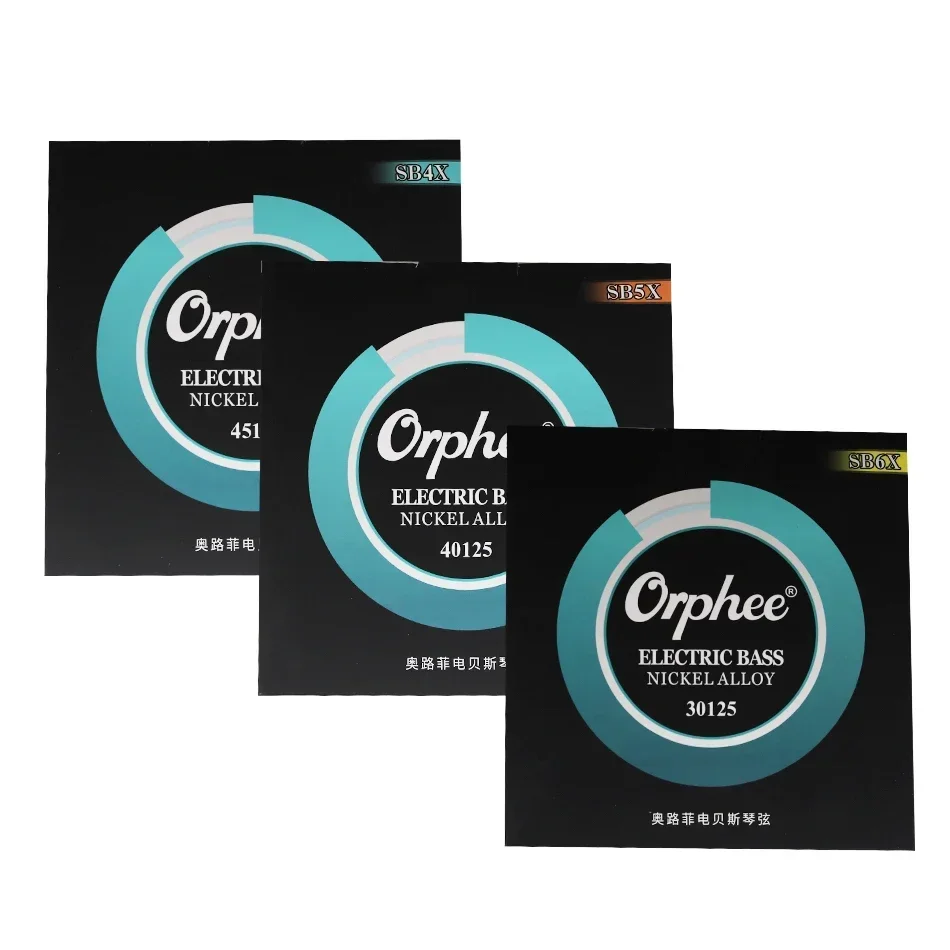 Orphee SB4X/5X/6X, басовые стр – обзор и цена Bass Guitar Strings