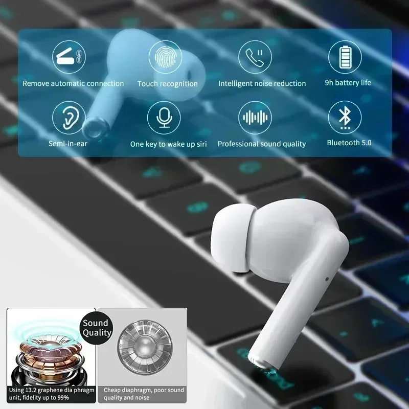 НОВЫЕ беспроводные наушники, B – обзор и цена Contact Pickup Mic