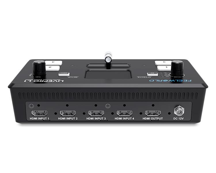 Видеомикшер FEELWORLD LIVEPRO  – обзор и цена Audio Mixer 4 Channel