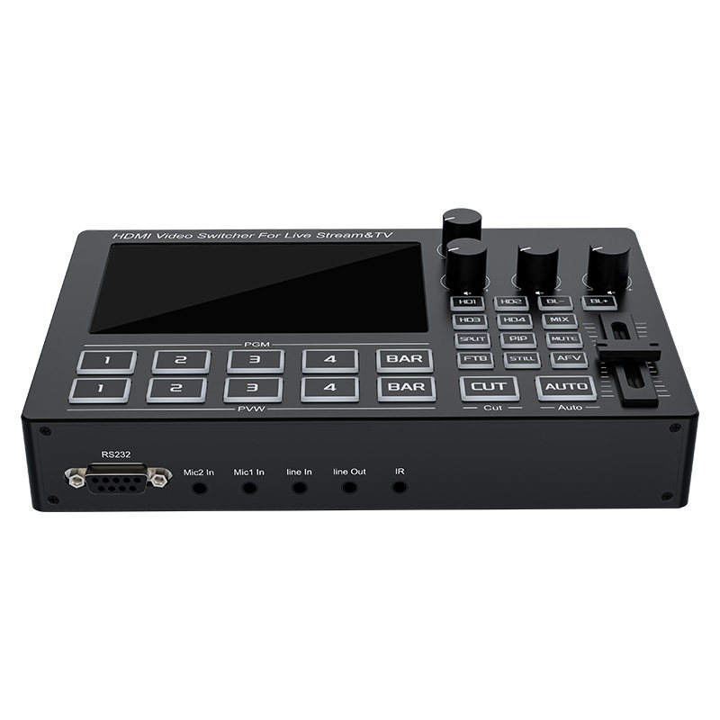 4-канальный видеомикшер-коммут – обзор и цена Audio Mixer 4 Channel