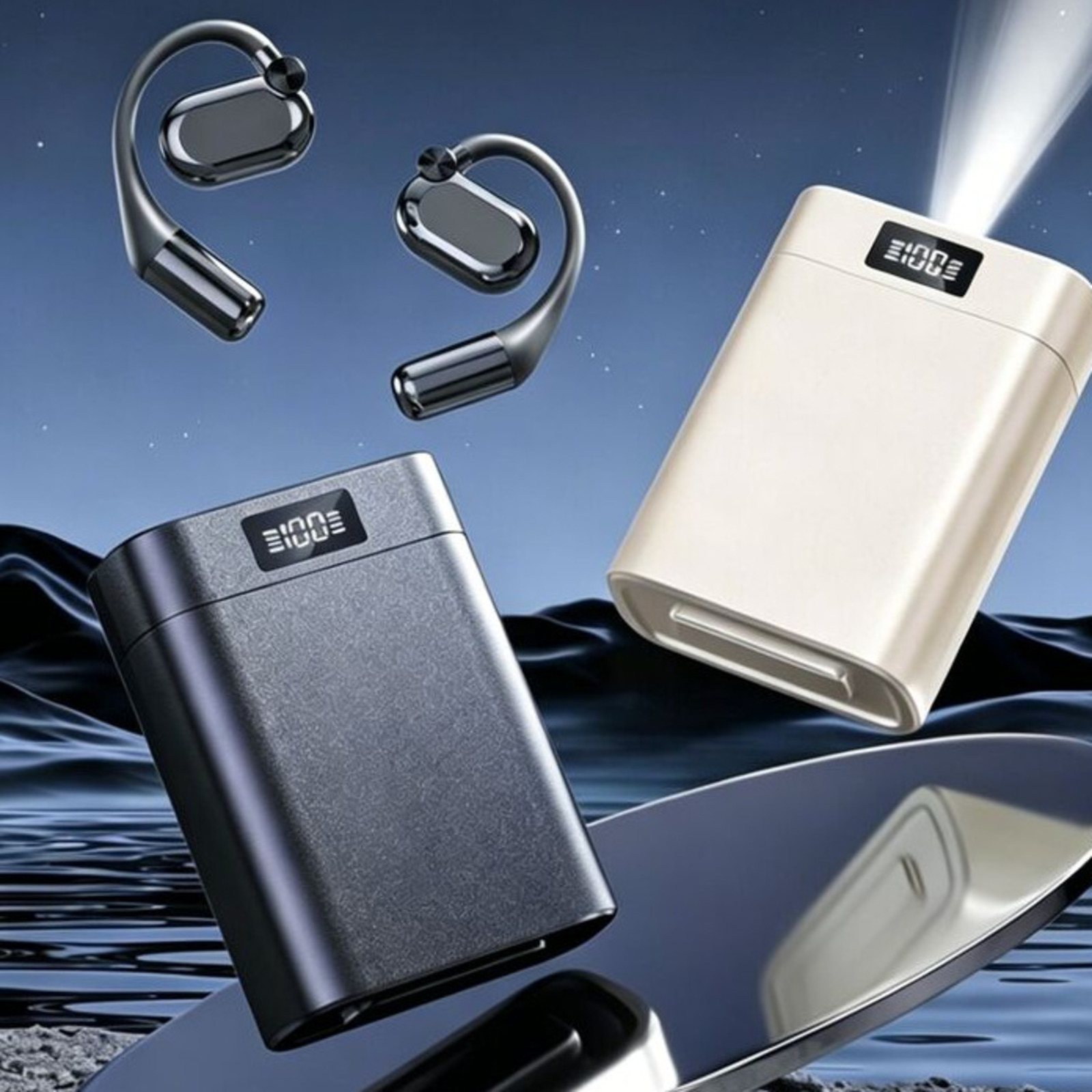 Беспроводные наушники Open Ear – обзор и цена Contact Pickup Mic